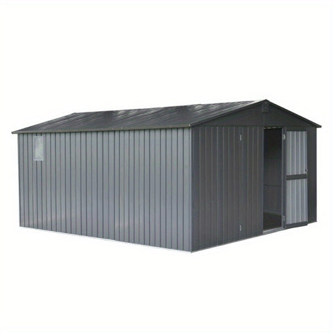 Backyard Storage Shed 11' x 12.5' with Galvan