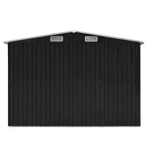 Garden Shed 101.2"x192.5"x71.3" Metal Anthracite