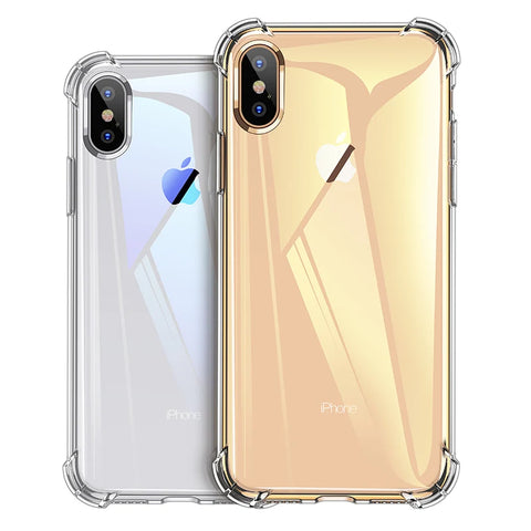 Transparent Defence Protect Shockproof light Case For Apples iPhone 14 13 12 11 XS Max XR X 8 6s Plus 15 Phone Airbag Cover