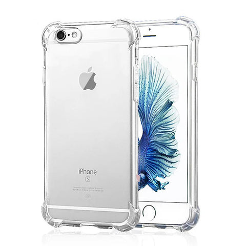 Transparent Defence Protect Shockproof light Case For Apples iPhone 14 13 12 11 XS Max XR X 8 6s Plus 15 Phone Airbag Cover